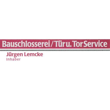 Logo von Jürgen Lemcke Bauschlosserei