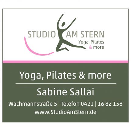 Logo de Studio am Stern; Yoga, Pilates and more