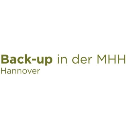 Logo fra Back-up in der MHH - pme Familienservice