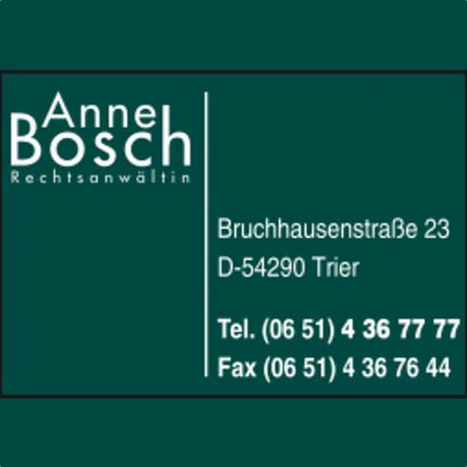 Λογότυπο από Anne Bosch Rechtsanwältin