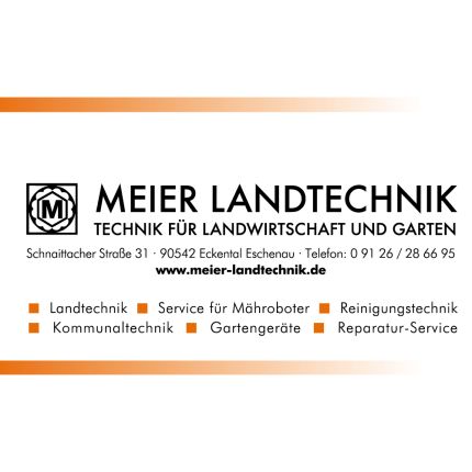 Logotyp från Meier Technik für Landwirtschaft u.Garten