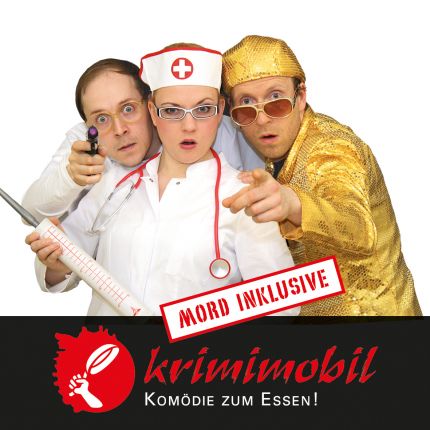 Logo fra Theater krimimobil Berlin - Mörderische Krimi-Dinner-Komödien