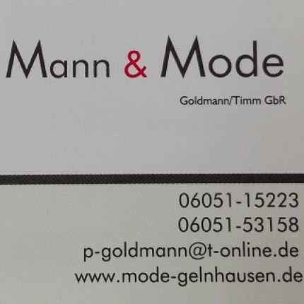 Logo von Mann & Mode Goldmann & Timm GbR