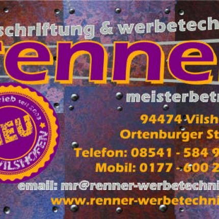 Logo van Renner beschriftung & werbetechnik