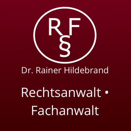 Logo fra Dr. Rainer Hildebrand Rechtsanwalt · Fachanwalt