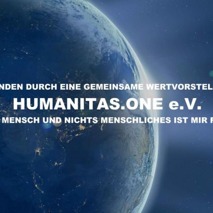 Logotyp från Humanitas.One e.V.