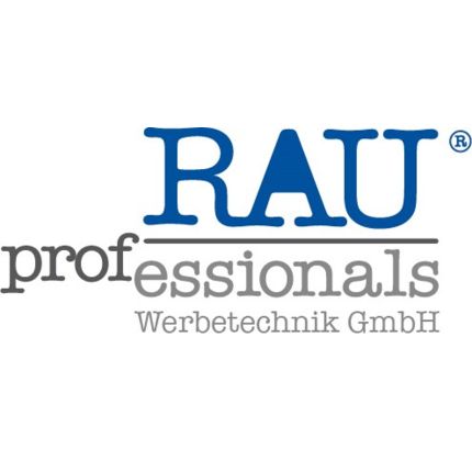 Logo von Rau professionals Werbetechnik GmbH