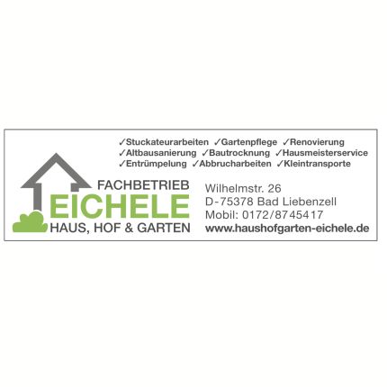 Logo od Eichele Haus, Hof & Garten