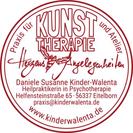 Logotyp från Herzensangelegenheiten · Psychotherapeutische Praxis für Kunst&Therapie