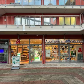 Aussenansicht der Apotheke im Vauhaus