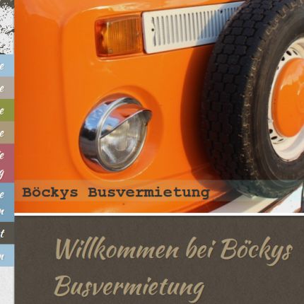 Logotyp från Böckys Busvermietung