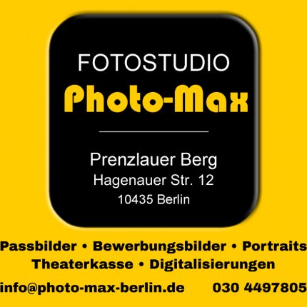 Logo von Fotostudio Photo-Max