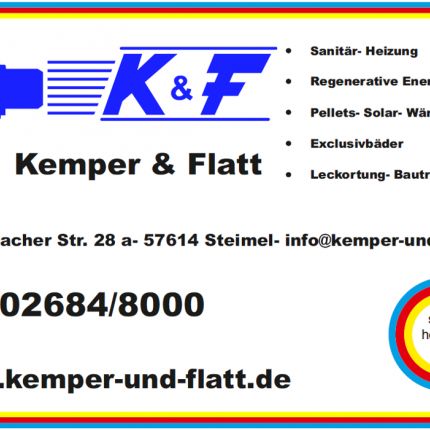 Logotyp från Kemper & Flatt Heizungsbau GmbH