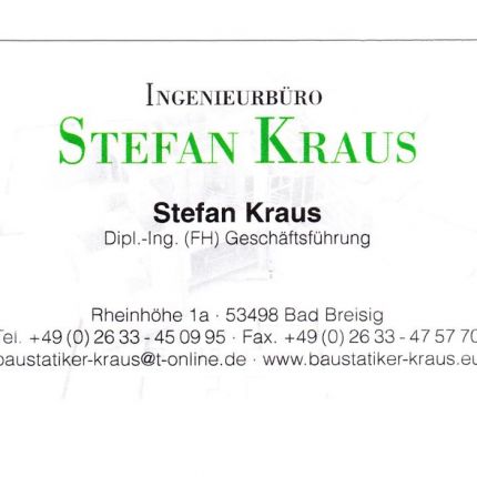 Λογότυπο από Ing. - Büro Stefan Kraus