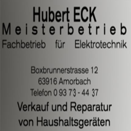 Logo van Eck Elektrotechnik Meisterbetrieb