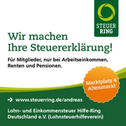 Logo von Steuerring Beratungsstelle Altenmarkt Lohn- und Einkommensteuer Hilfe-Ring Deutschland e.V. (Lohnsteuerhilfeverein)