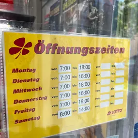 Öffnungszeiten