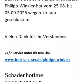 Bild von HUK-COBURG Versicherung Philipp Winkler in Glauchau