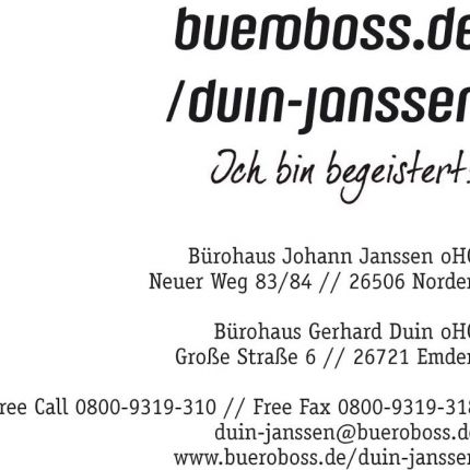 Logo fra Bürohaus Janssen