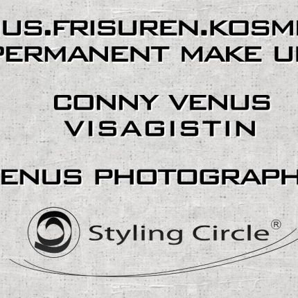 Logotipo de Venus Frisuren Kosmetik Permanent Make up