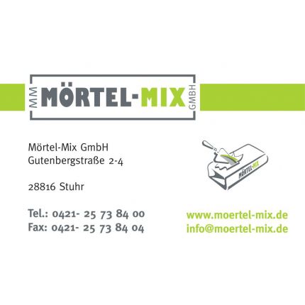 Logo von Mörtel-Mix GmbH