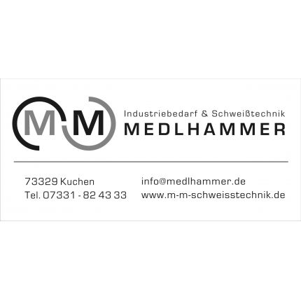 Logotyp från MEDLHAMMER Industriebedarf & Schweißtechnik e.K.