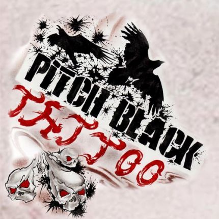Logo de Pitch Black Tattoo