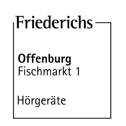 Logo od Hörgeräte Friederichs