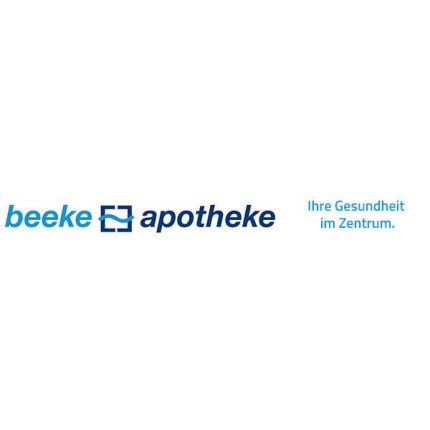 Logótipo de Beeke-Apotheke , Elbe Weser Gesundheit OHG vertreten durch: Erik Hagemeister, Hendrik Hagemeister und Hans-Erik Meyer