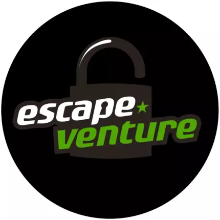 Logo van EscapeVenture Magdeburg. Skurrile Escape Rooms.