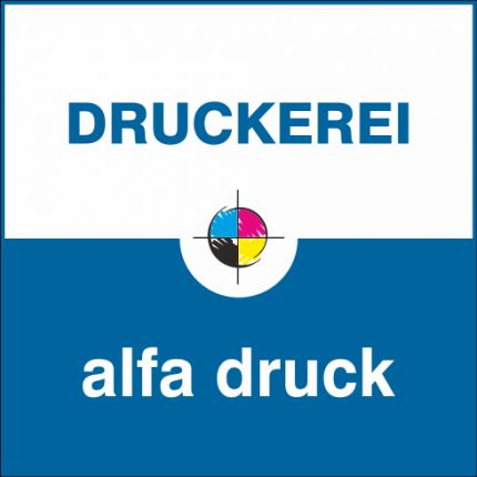 Logotyp från Alfa Druck Druckerei