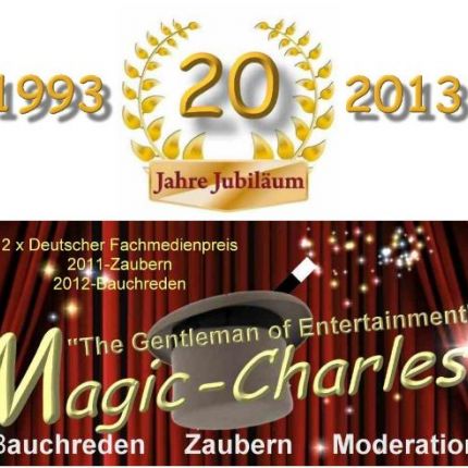 Λογότυπο από Magic-Charles, Zaubern Bauchreden, Comedy, Moderation