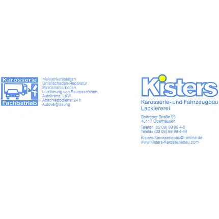 Logo fra Kisters Karosseriebau