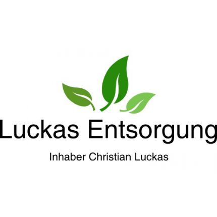 Logo von Luckas Entsorgung, Inhaber Christian Luckas
