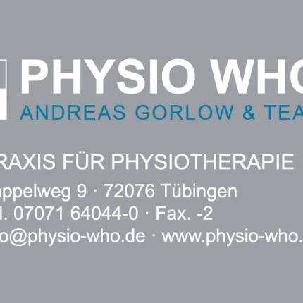 Logótipo de PHYSIO WHO Physiotherapie Praxis Gorlow