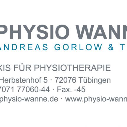 Logotyp från PHYSIO WANNE Physiotherapie Praxis Gorlow