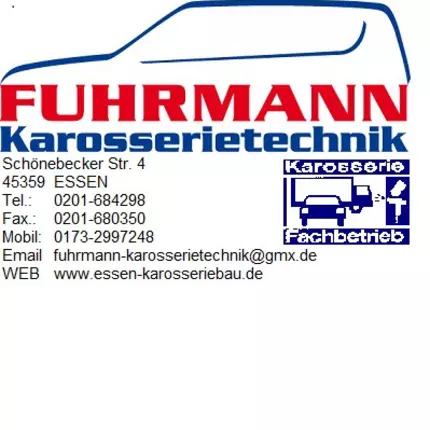 Logotipo de Fuhrmann Karosserietechnik Inh. Frank Fuhrmann