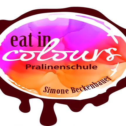 Logo van Eat in Colours - Pralinenschule - Simone Beckenbauer