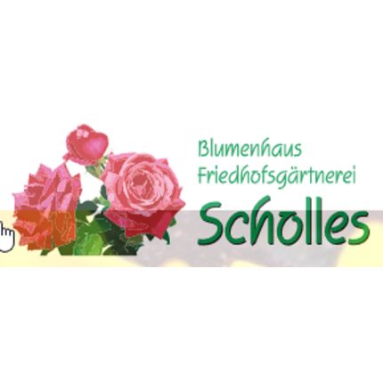 Logo fra Blumenhaus und Friedhofsgärtnerei Scholles