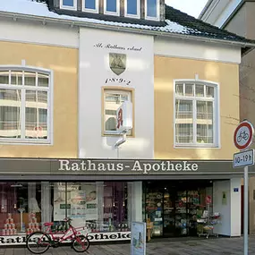 Aussenansicht der Rathaus-Apotheke