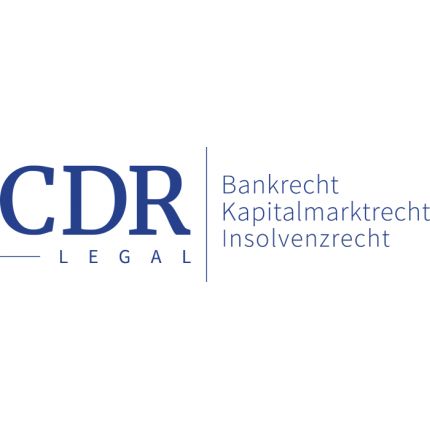 Logo fra CDR Legal - Rechtsanwältin für Bankrecht & Kapitalmarktrecht