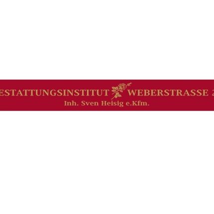 Logo von Bestattungsinstitut Weberstraße 21 Inh. Sven Heisig e.K.