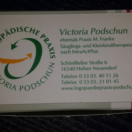 Logo van Logopädische Praxis Victoria Podschun