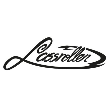 Logotipo de Lassrollen Urban Boarding Board Shop Berlin