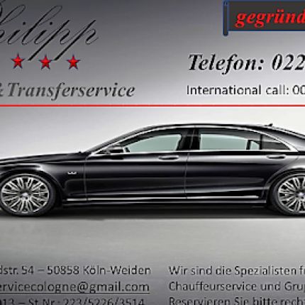 Logo van Philipp Chauffeur & Transferservice