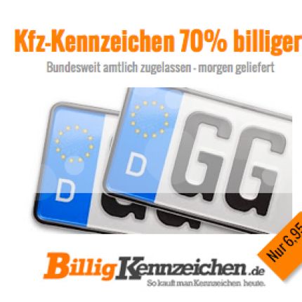 Logo fra BilligKennzeichen.de