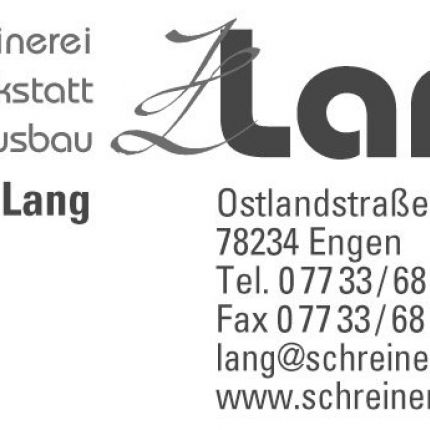 Logo de Schreinerei Möbelwerkstatt Innenausbau Jürgen Lang