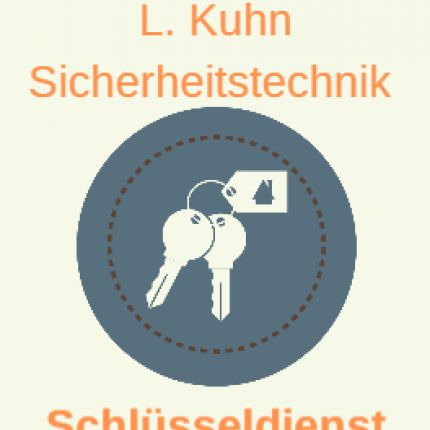 Logotyp från L. Kuhn Sicherheitstechnik + Schlüsseldienst