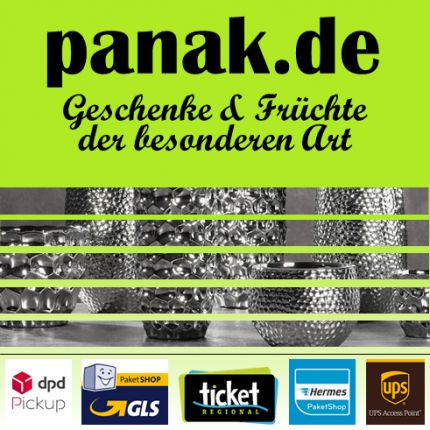Logo van Panak.de Geschenke und Früchte der besonderen Art