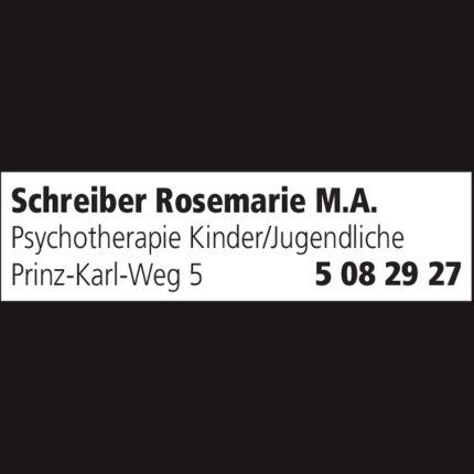 Logo von Frau M. A. Rosemarie Schreiber
